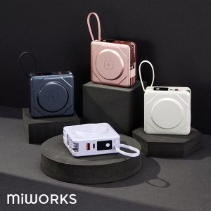 【遊豆腐2.0】七合一 無線磁吸快充行動電源PRO 10000mAh